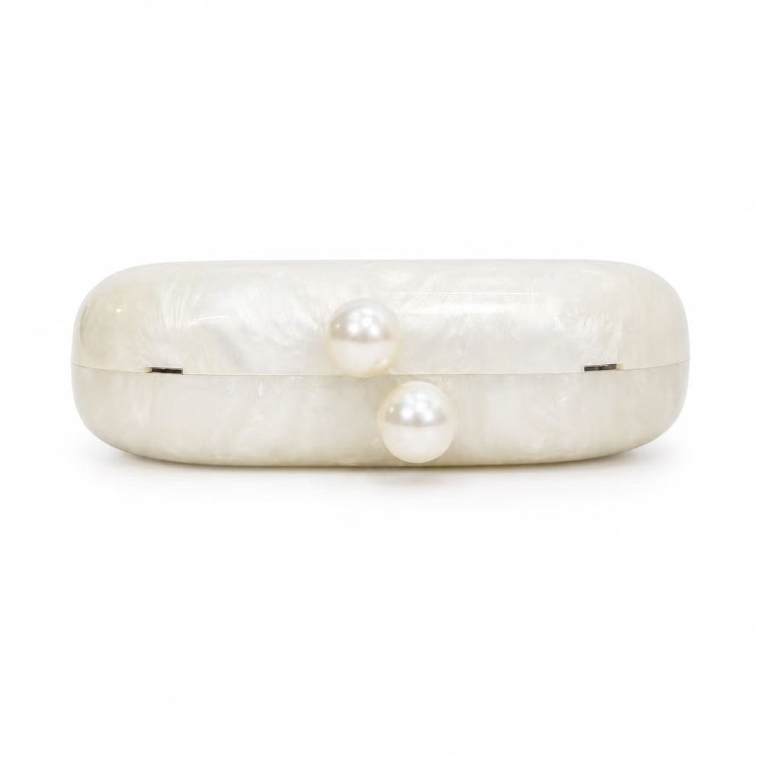 Pearlescent Acrylic Evening Handbag