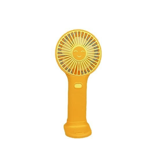 Unisex Portable Hand Fan with Integrated Mobile Phone Holder Stornfield