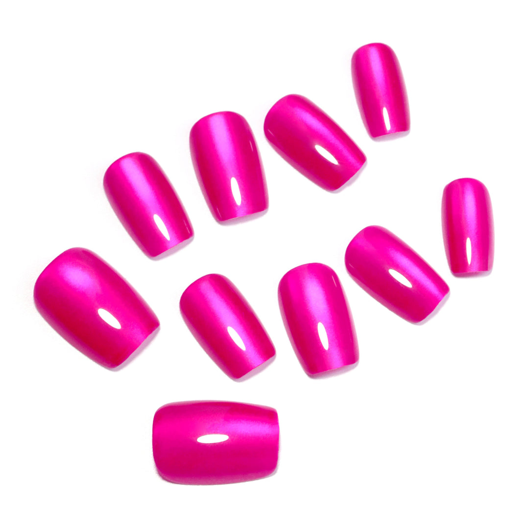 Artificial high-gloss nails with elegant design Stornfield