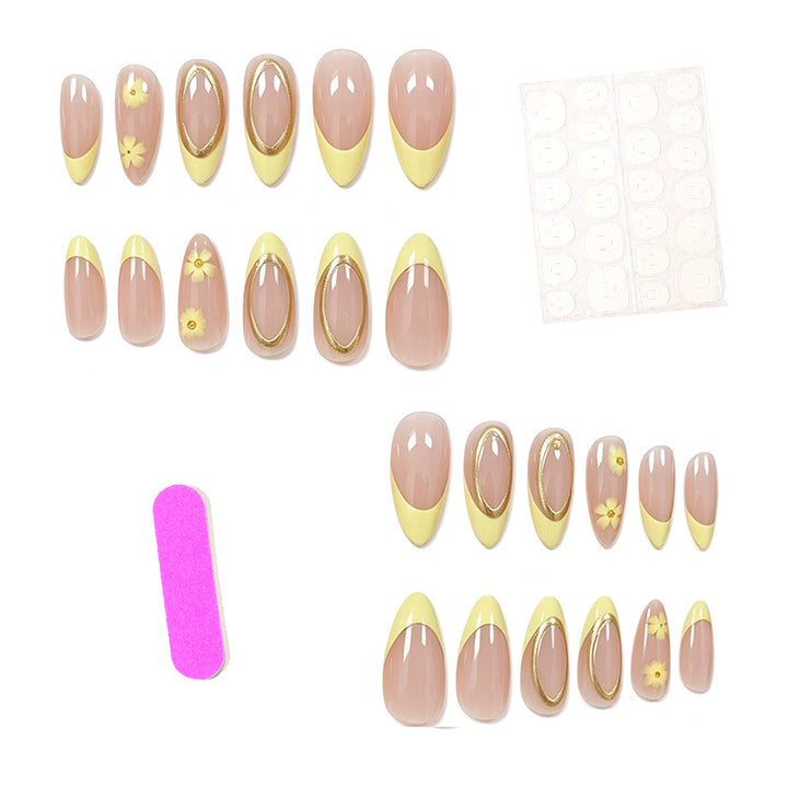 Elegant Floral Acrylic Nail Art Enhancements Stornfield