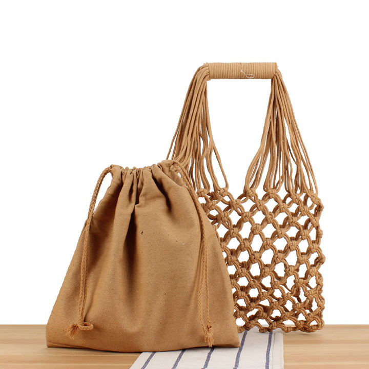 Foldable shopping bag with practical inner pouch Stornfield