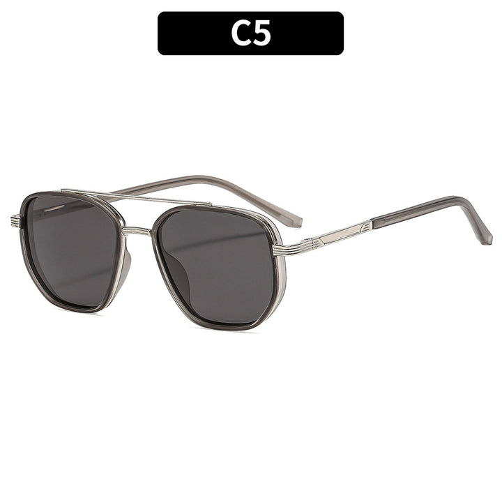 Geometric Oversized Sunglasses