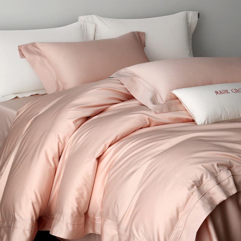 Luxury Sateen Duvet Cover Bedding Set with Hotel-Grade Pillowcases
