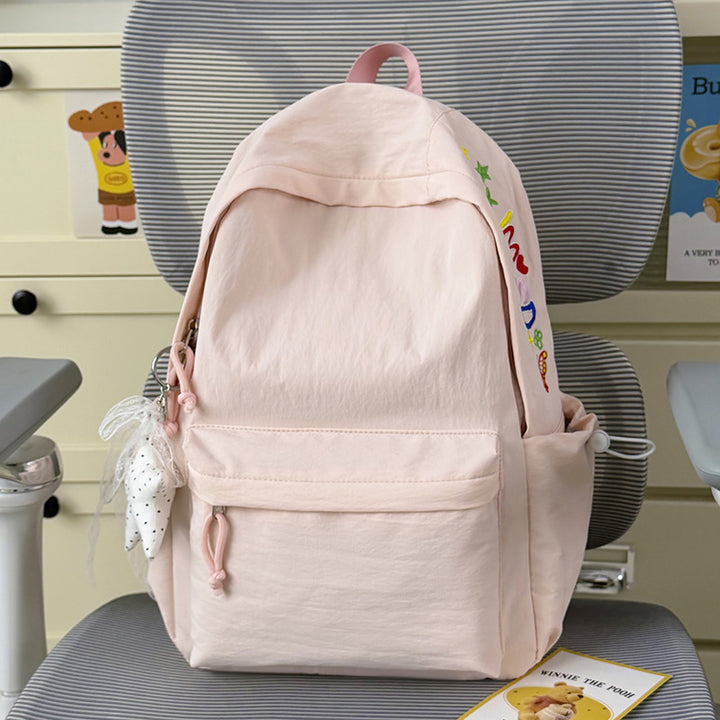 Decorative Character-Embellished Casual Backpack Stornfield