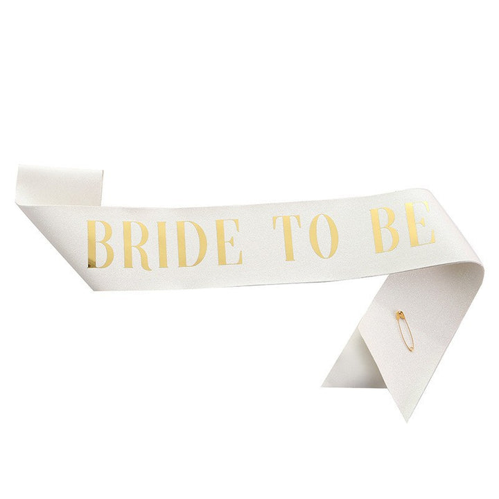 Ladies Glittering Bride Sash Stornfield