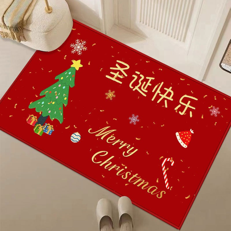 Christmas-Themed Decorative Floor Mat Stornfield