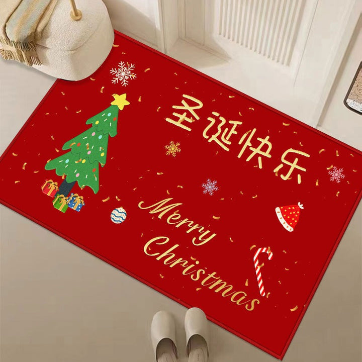 Christmas-Themed Decorative Floor Mat Stornfield