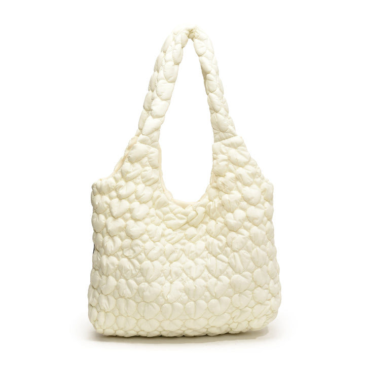 Quilted Soft Fabric Shoulder Bag