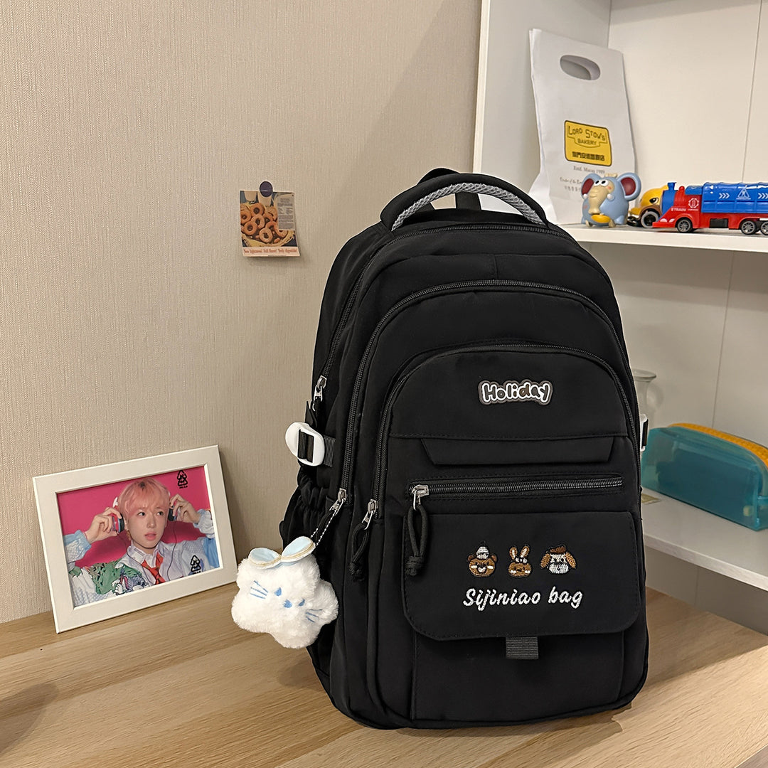 Cute Illustrated Character-Themed Backpack Stornfield