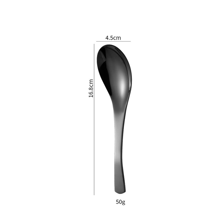 Elegant spoon with ergonomic design and polished surface Stornfield