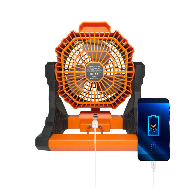 Portable LED Lantern with Fan Stornfield