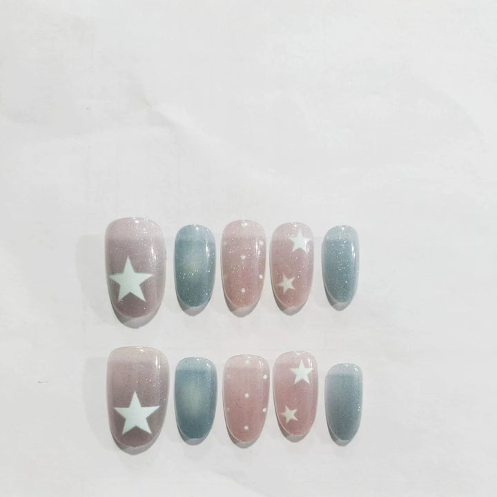 Celestial Star Nail Art Design Stornfield