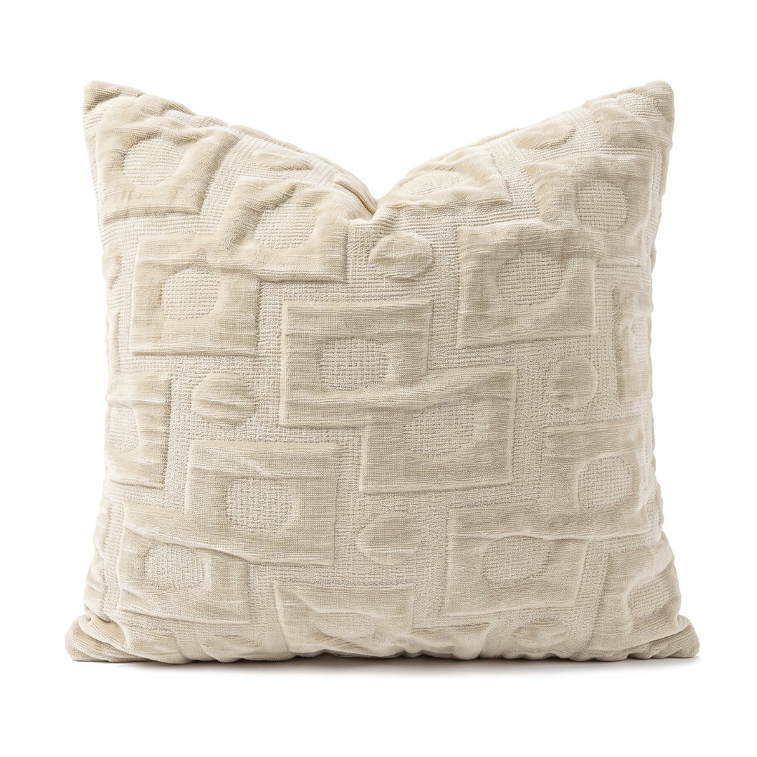 Luxurious velvet decorative pillow