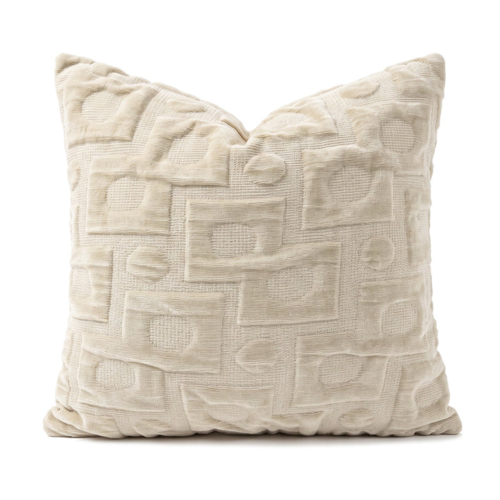 Luxurious velvet decorative pillow