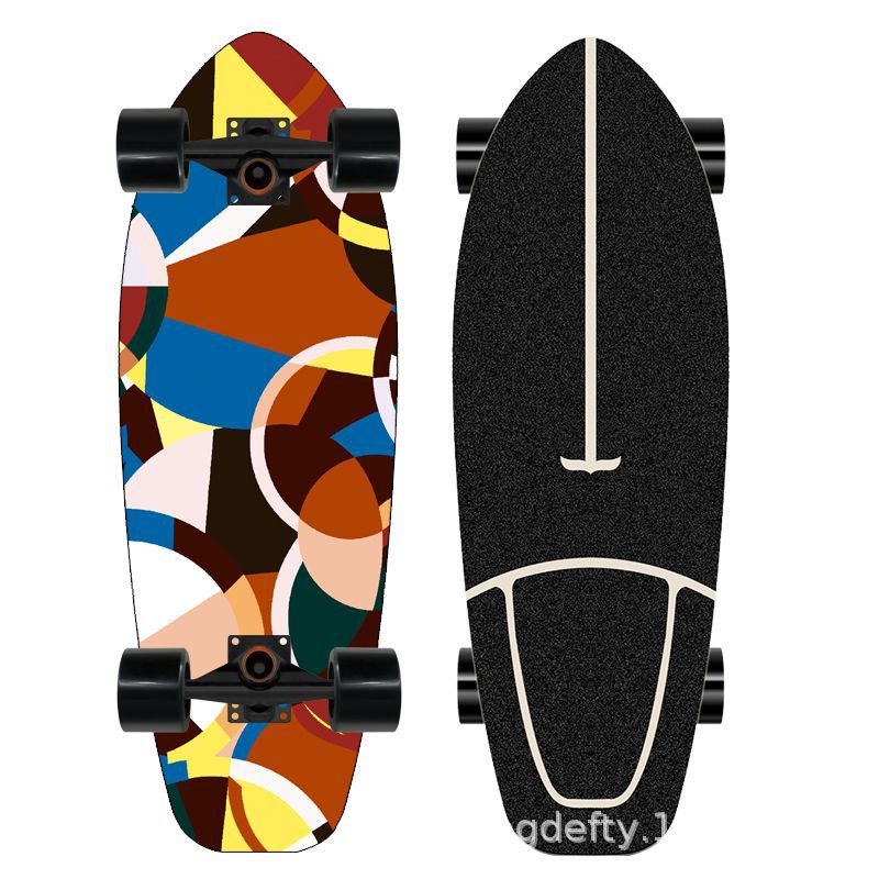 Artistic Lion Design Skateboard Stornfield