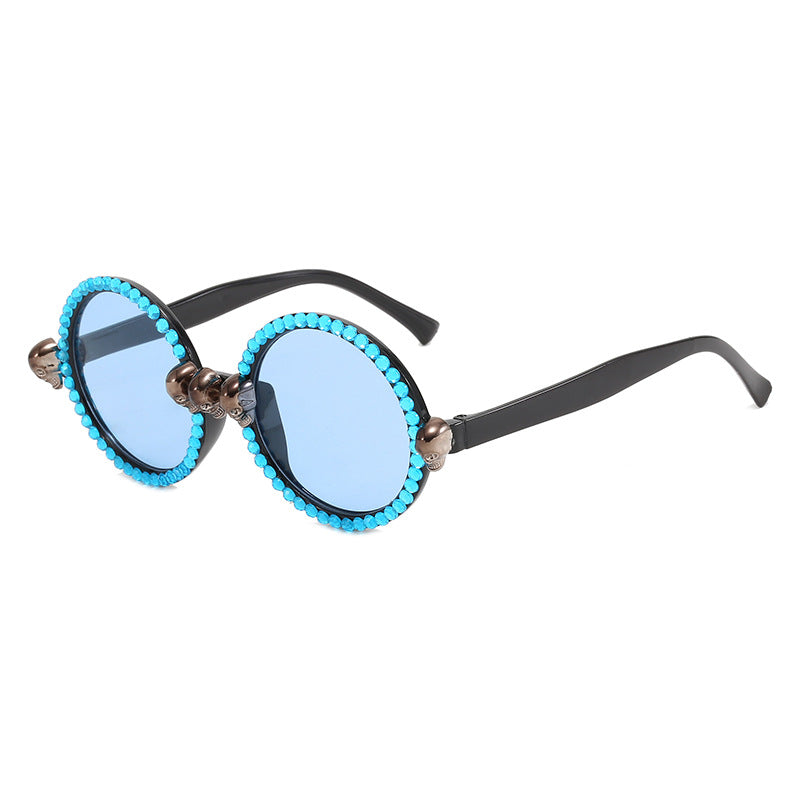 Women Extravagant round sunglasses Stornfield