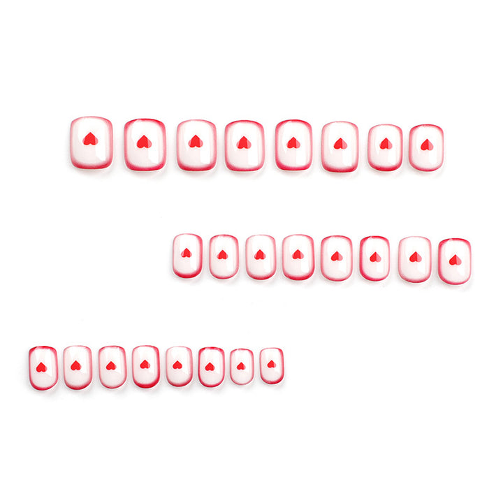 Nail art with romantic heart motifs Stornfield