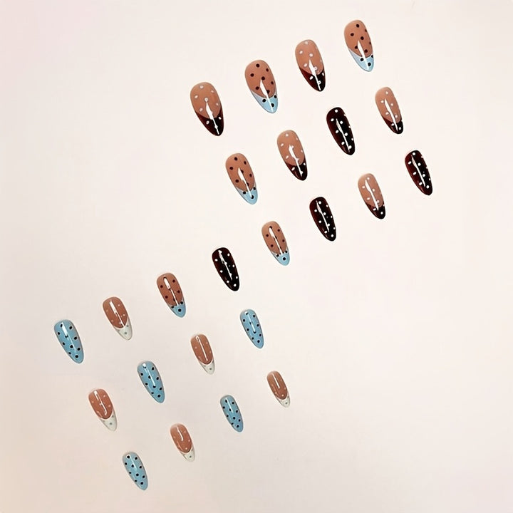 Decorative Press-On Nail Set Stornfield