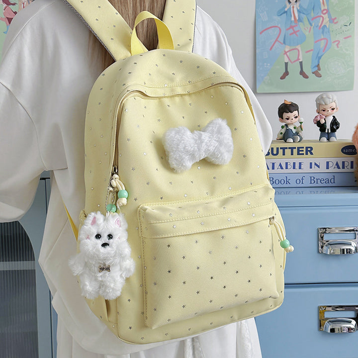 Backpack with Playful Design and Practical Storage Spaces Stornfield