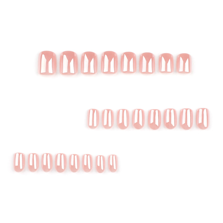 Elegant Nail Art in Rose Metallic Look Stornfield