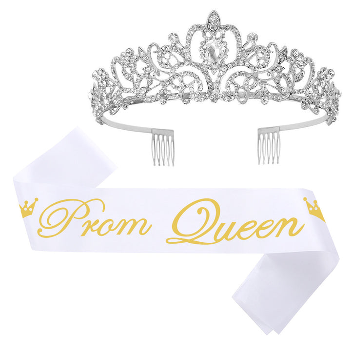 Ladies crown with festive sash set Stornfield