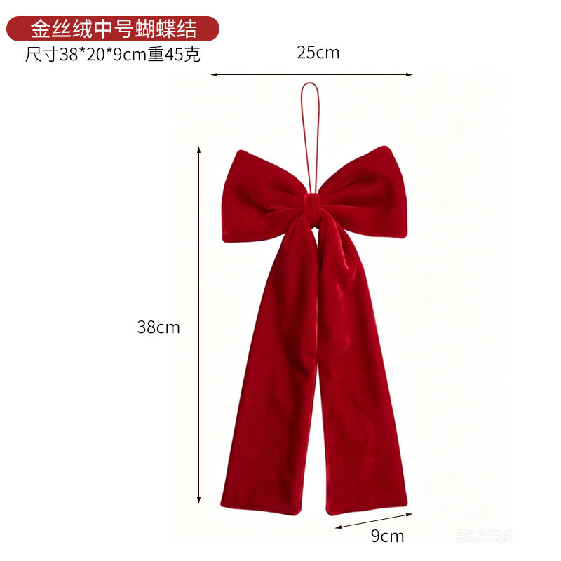Decorative Velvet Bow