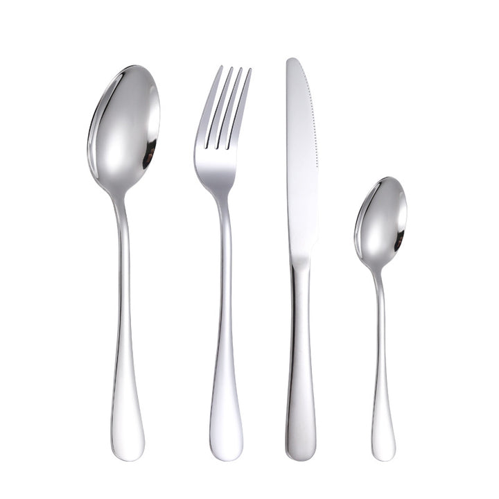 Elegant stainless steel cutlery set with ergonomic handle Stornfield