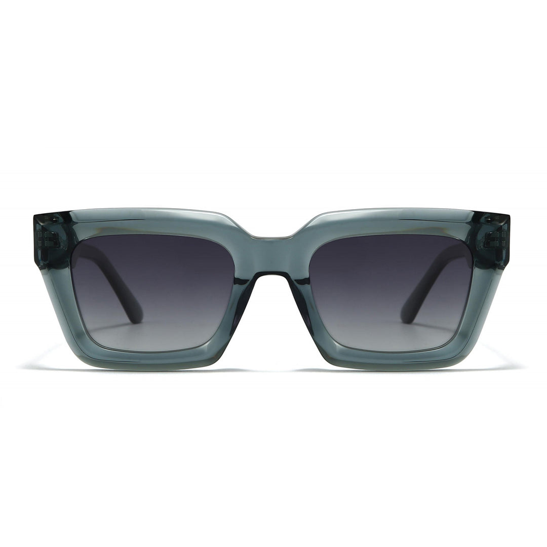 Women's square sunglasses with a modern plastic frame and soft lenses Stornfield