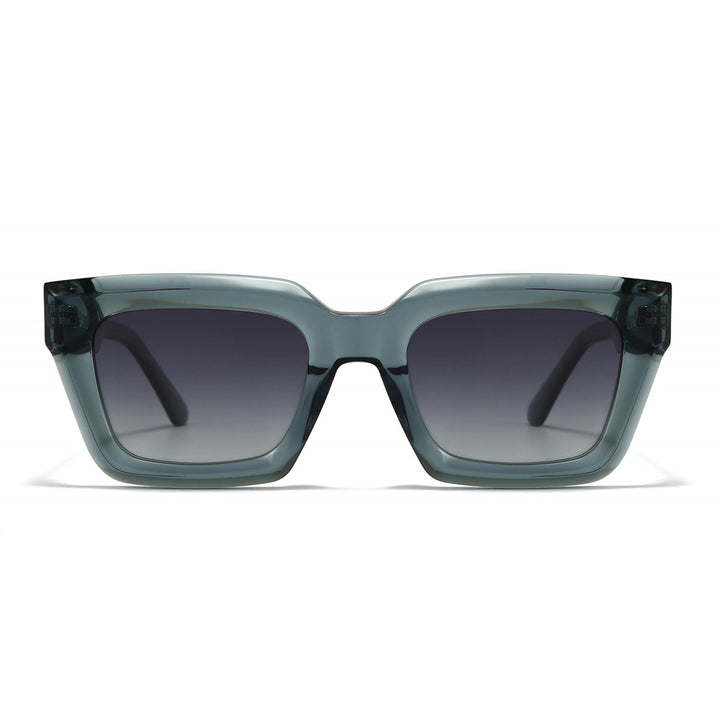 Women's square sunglasses with a modern plastic frame and soft lenses Stornfield