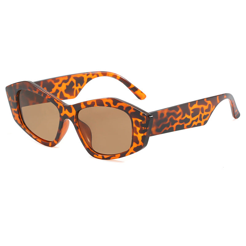Ladies Creative Sunglasses in Exotic Leopard Pattern Stornfield