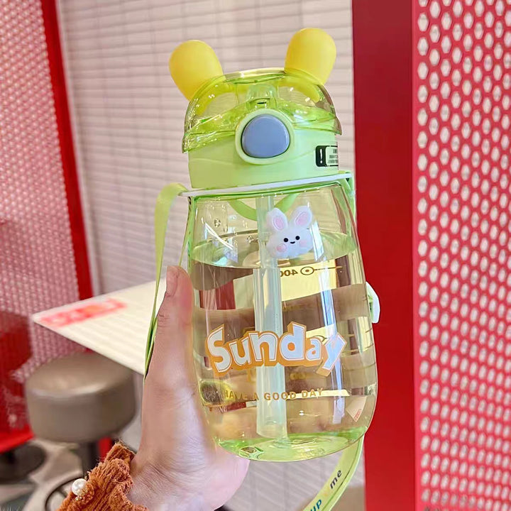 Ladies Animal-Friendly Water Bottle with Practical Straw Stornfield