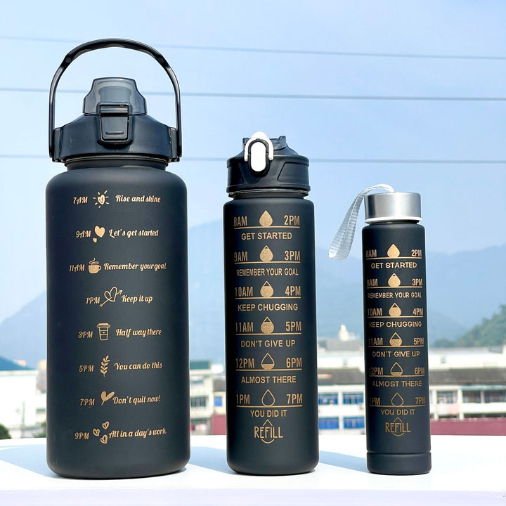 Unisex Motivating Water Bottle with Time Markings Stornfield