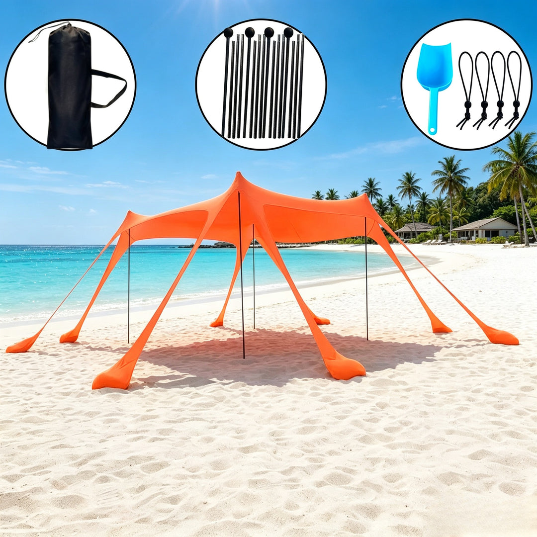 Portable Beach Shade Canopy Stornfield