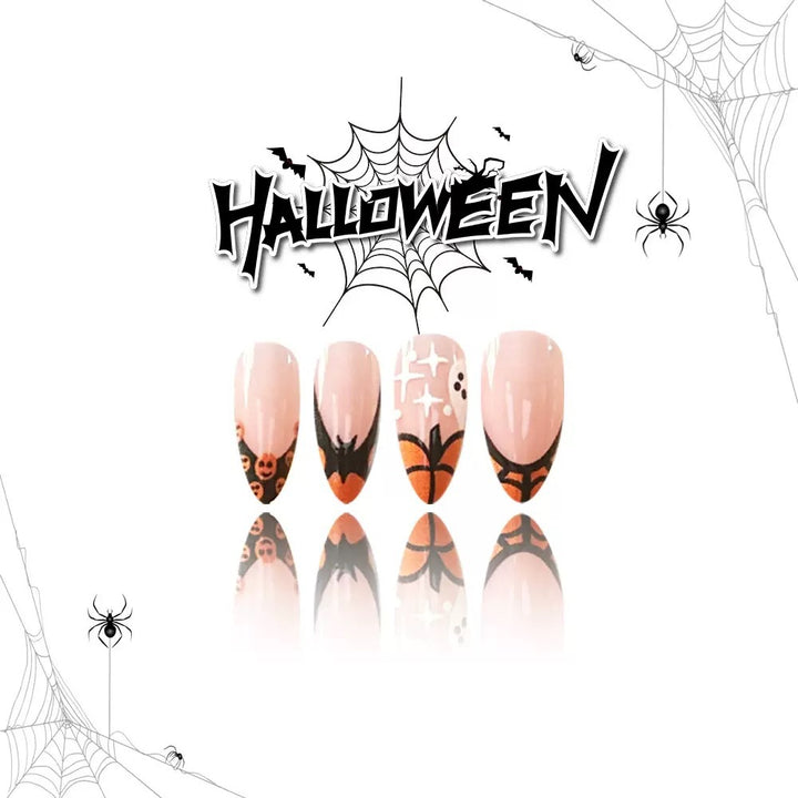 Nail art set with creative Halloween designs Stornfield