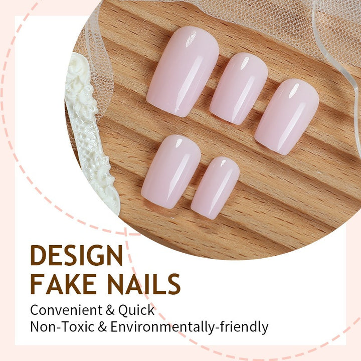 High-quality artificial nail set with natural shine Stornfield