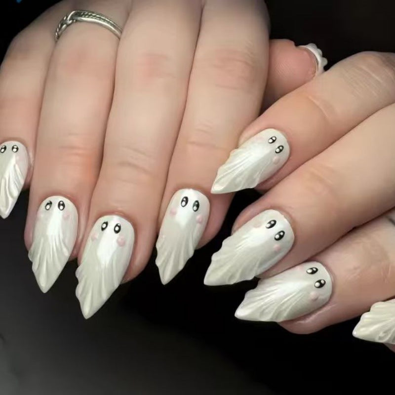 Adorable Character-Themed Press-On Nails Stornfield