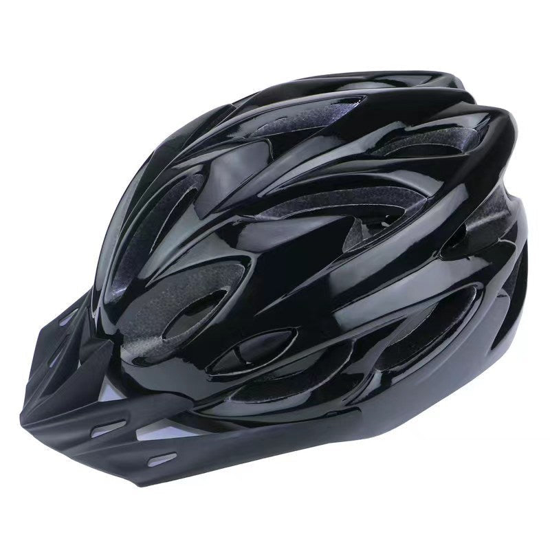 ventilated in-mold mountain cycling helmet with detachable visor and micro-adjust fit Stornfield