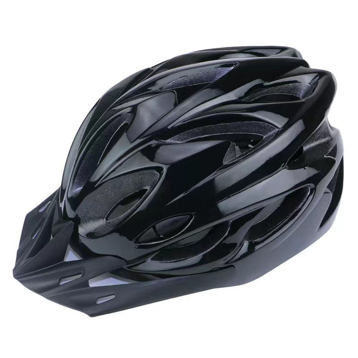 ventilated in-mold mountain cycling helmet with detachable visor and micro-adjust fit Stornfield