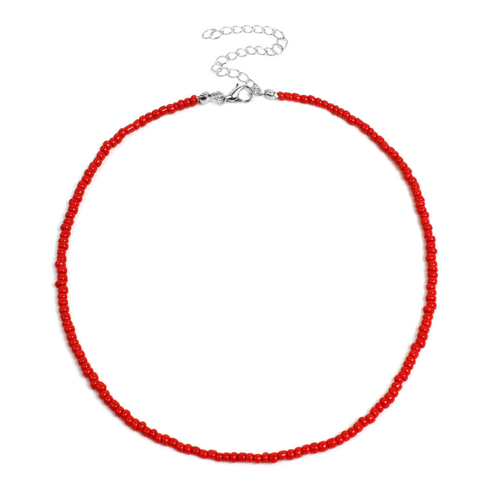 Colorful Beaded Choker Necklace Stornfield
