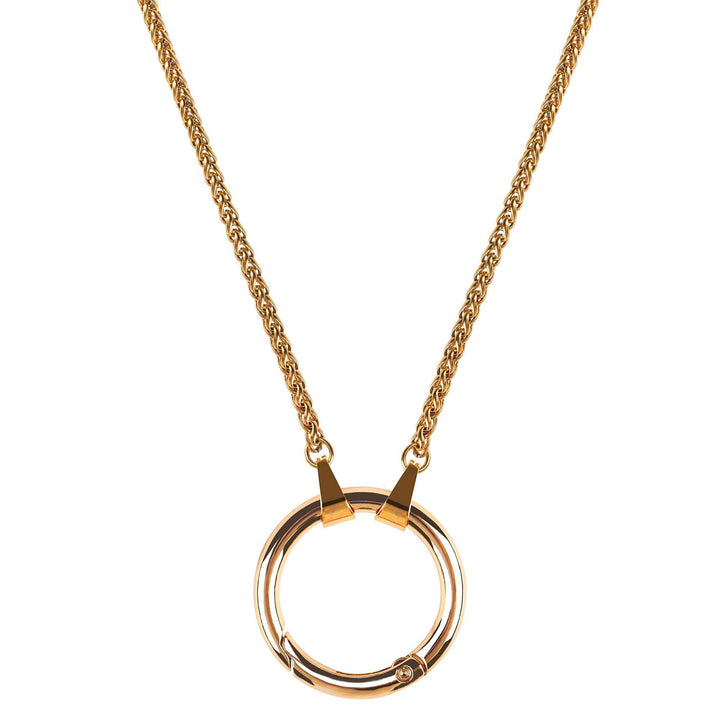 Elegant Chain Link Pendant Necklace Stornfield