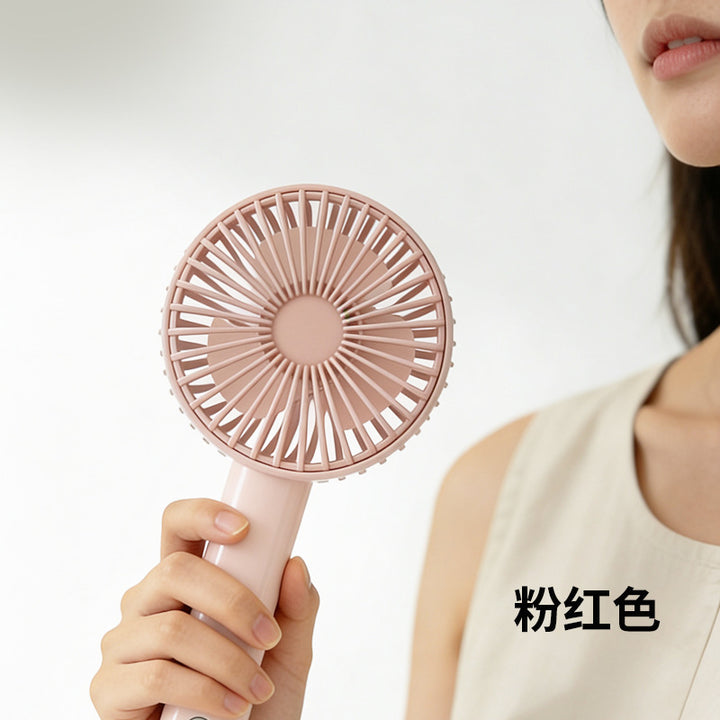 Women's portable handheld fan with ergonomic grip and powerful battery technology Stornfield