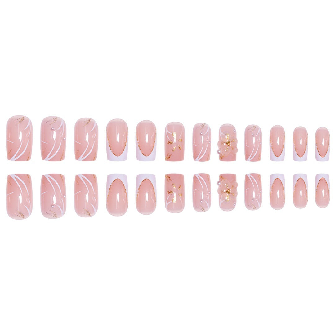 Decorative Floral Nail Extensions Stornfield
