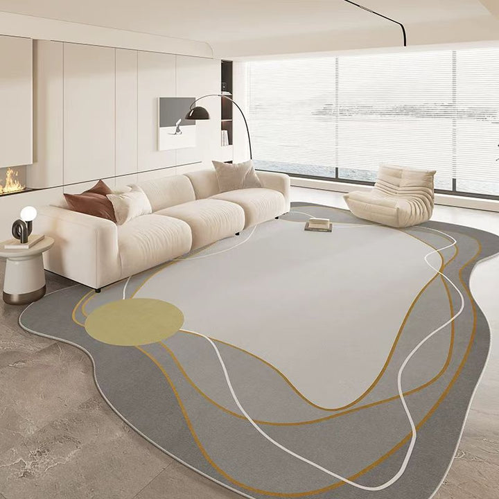 Abstract Shaped Area Rug Stornfield