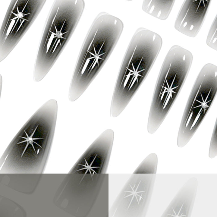 Elegant Star-Cut Nail Enhancements Stornfield