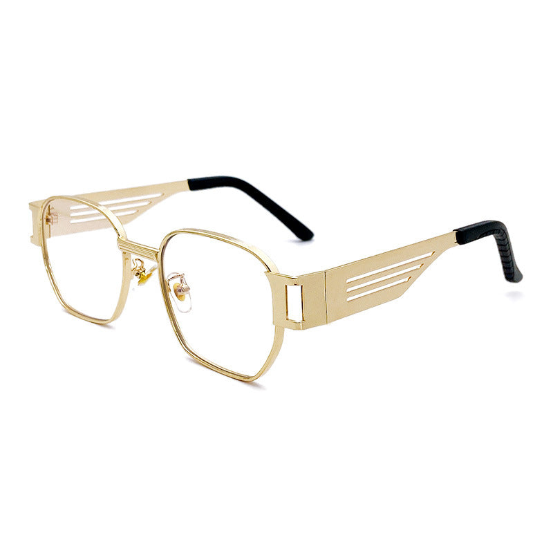 Stylish Oversized Sunglasses in Modern Metal Design Stornfield