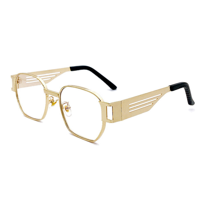 Stylish Oversized Sunglasses in Modern Metal Design Stornfield