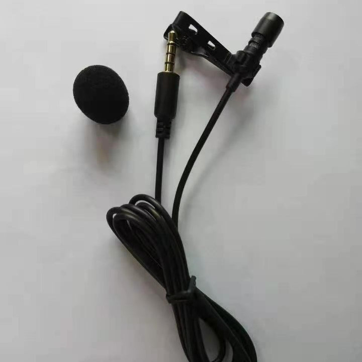 Lavalier microphone with flexible clip Stornfield
