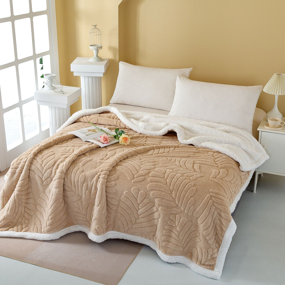 Cozy Fleece Throw Blanket Stornfield