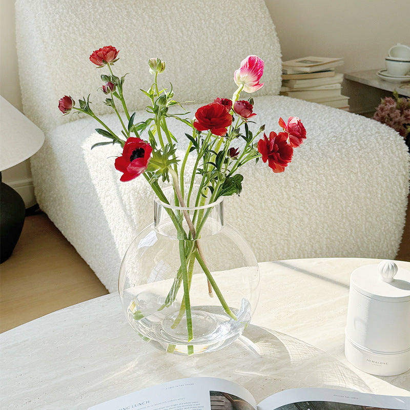 Elegant Handmade Glass Vase