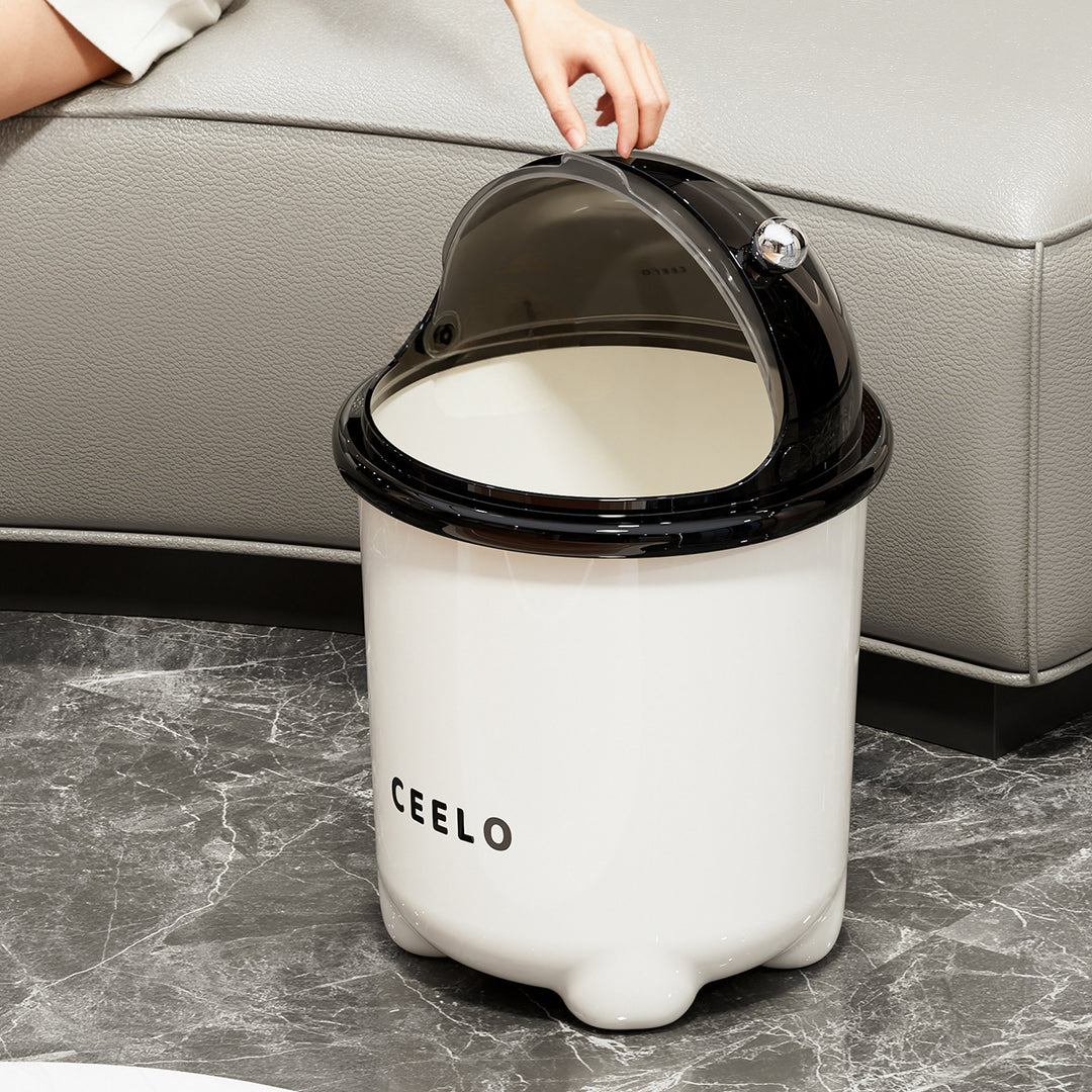 Stylish Modern Trash Can with Lid Stornfield